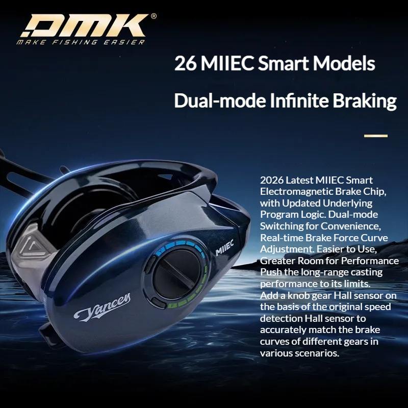 Dmk Baitcasting Reel Miiec Sma - Trolling Reel recensie en prijs