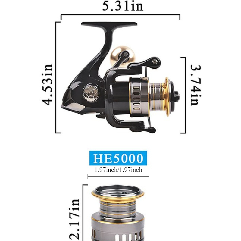 Lure Fishing: volledig metalen - Trolling Reel recensie en prijs