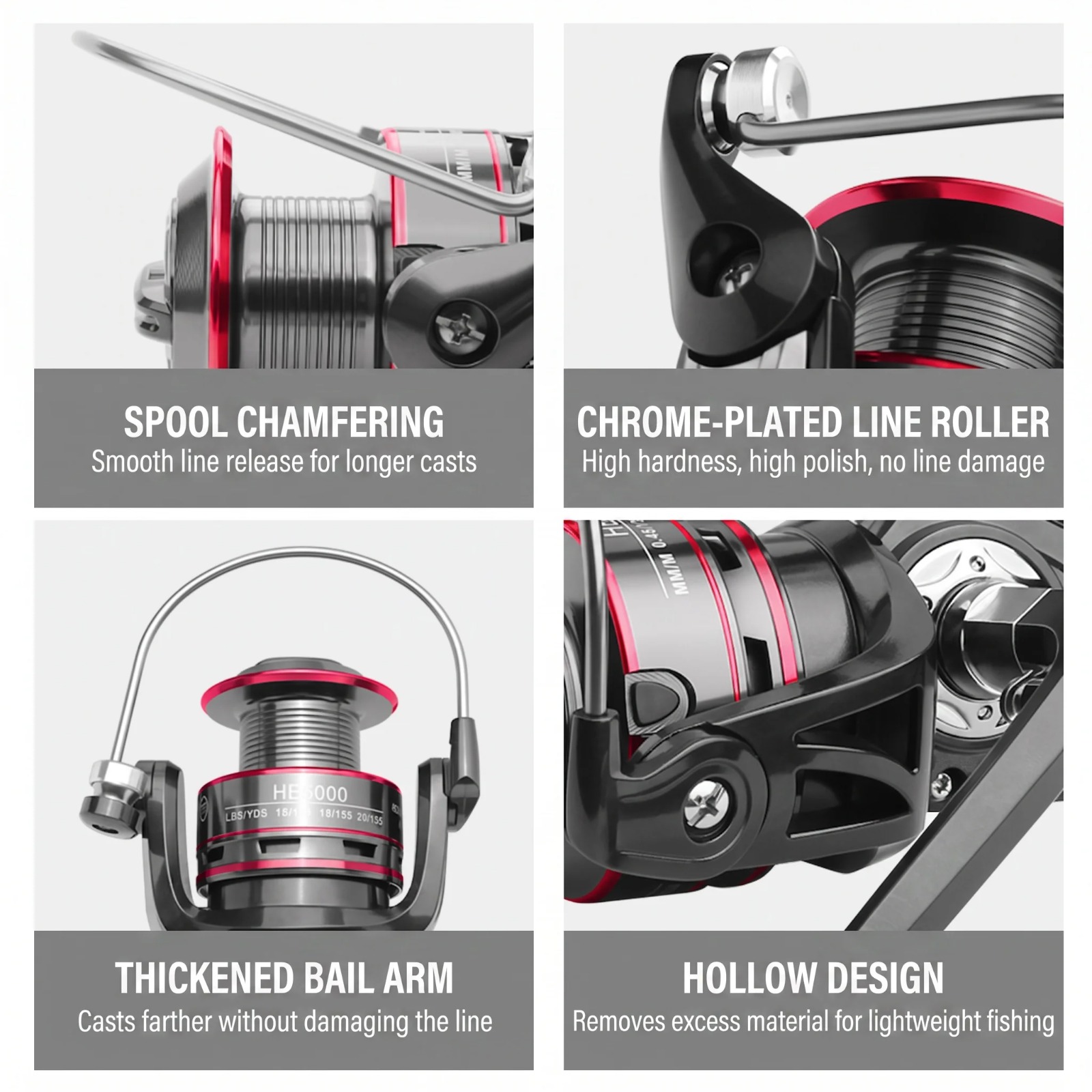 Goture Spinning Visreel 500 Me - Trolling Reel recensie en prijs
