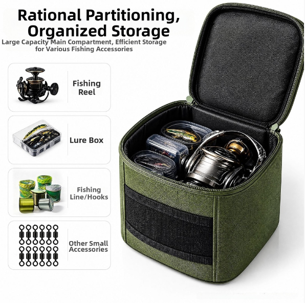 Waterdichte visuitrustingstas  - Reel Bag recensie en prijs